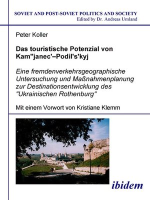 cover image of Das touristische Potenzial von Kamjanez–Podilsky